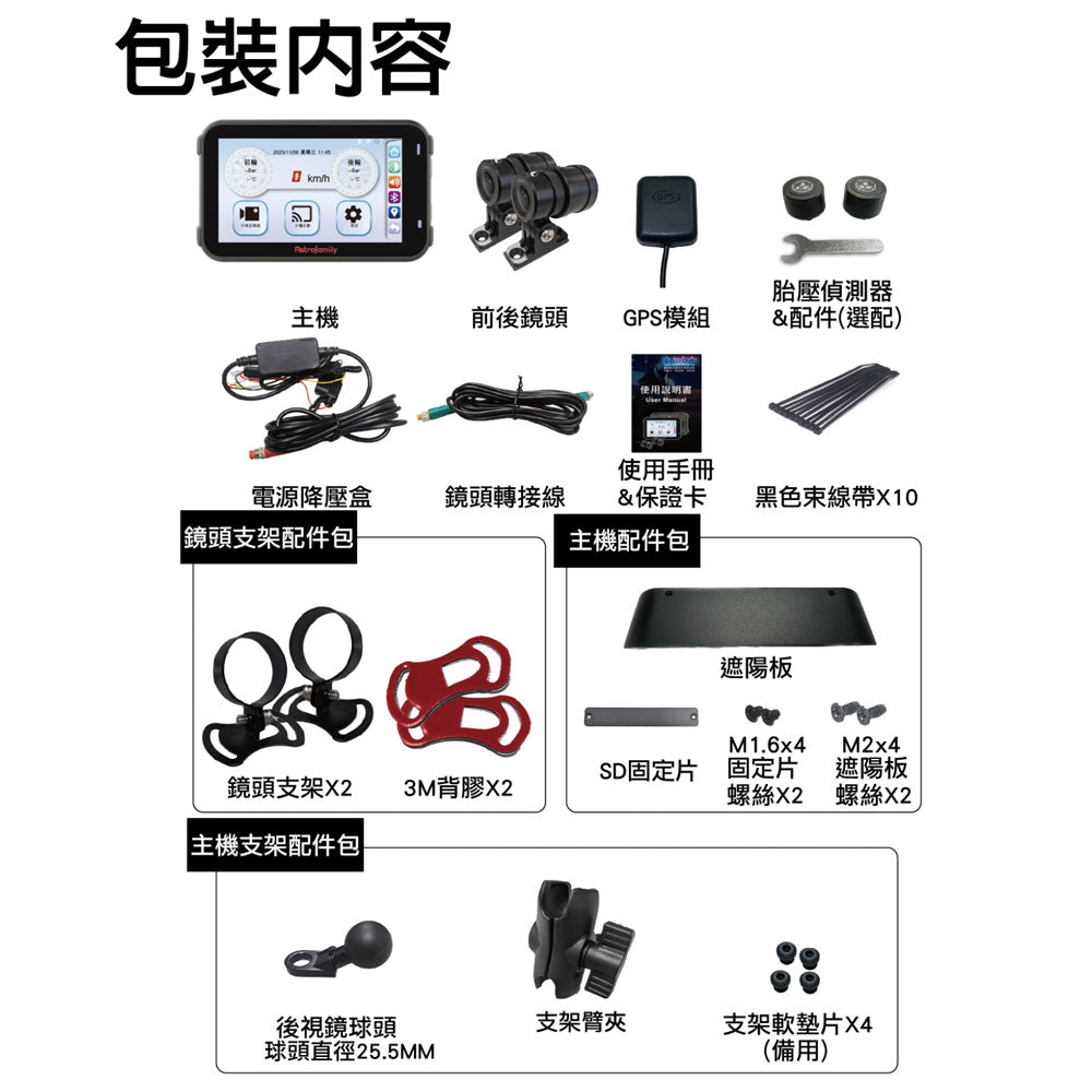 全網最低【支援CarPlay】ASTRO 星易科技 Libra 天秤座【贈128G+車牌架】前後雙鏡頭行車記錄器