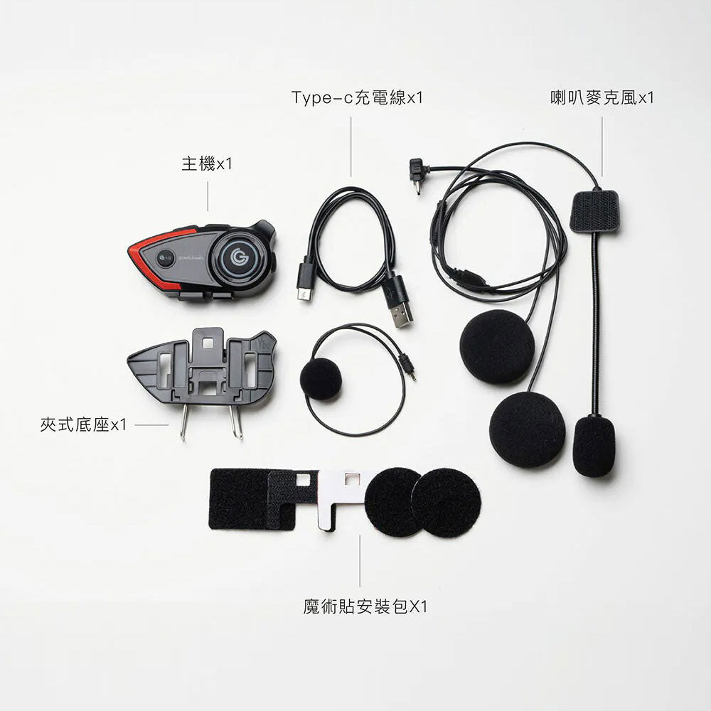 【高CP值】Grantclassic RideTune c300 我聽你講 安全帽藍牙耳機