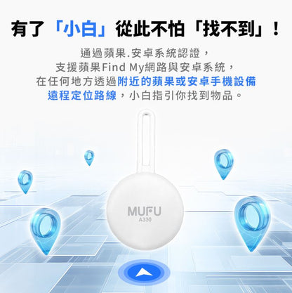 【新春優惠】MUFU A330 小白尋找器 支援蘋果 iOS /安卓 Android