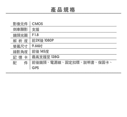MANHATTAN 曼哈頓 JS223DG【贈128G+三大好禮】汽車後視鏡行車紀錄器