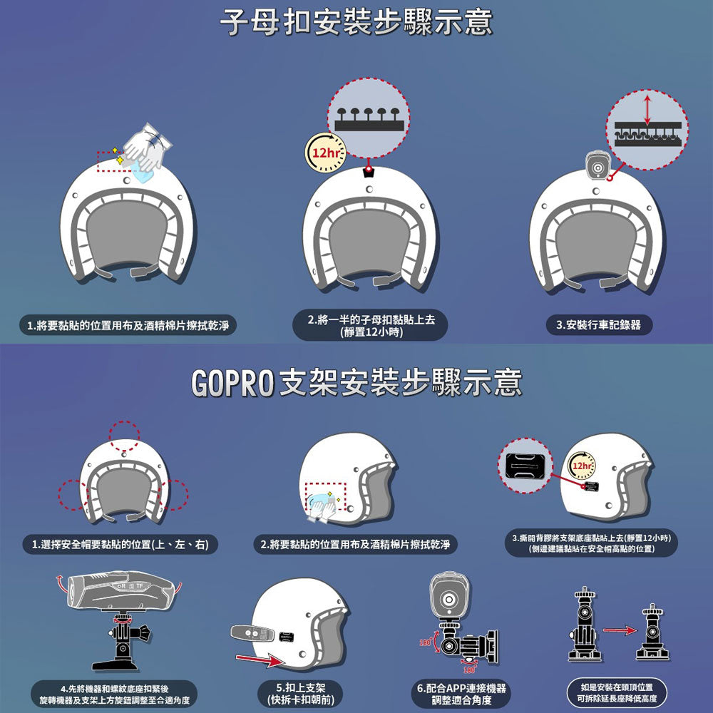 COMTEC EG-1【現貨/贈128G+原廠收納盒+好禮任選】4K+2K前後雙錄安全帽行車紀錄器